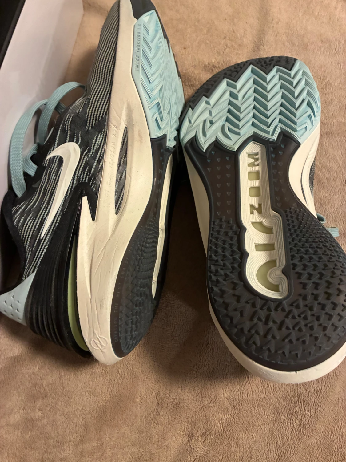 Nike GT Cut 2 sneakers svart/blå - 1