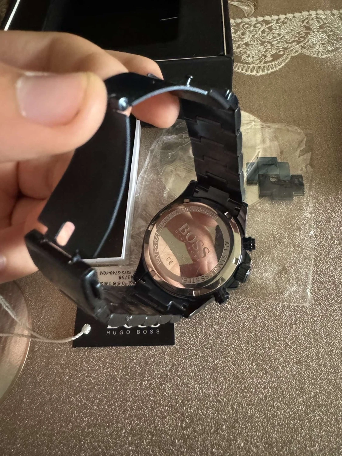 Blå Hugo Boss Hero Sport klocka - 1