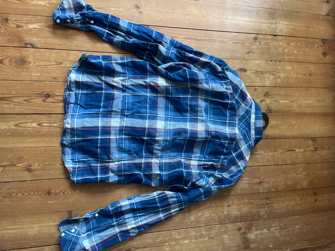 Blårutig skjorta från G-Star RAW - 1