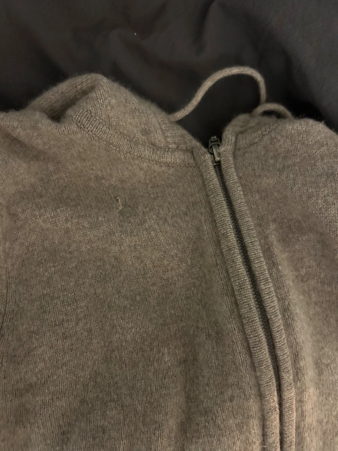 Stickad zip up - 93