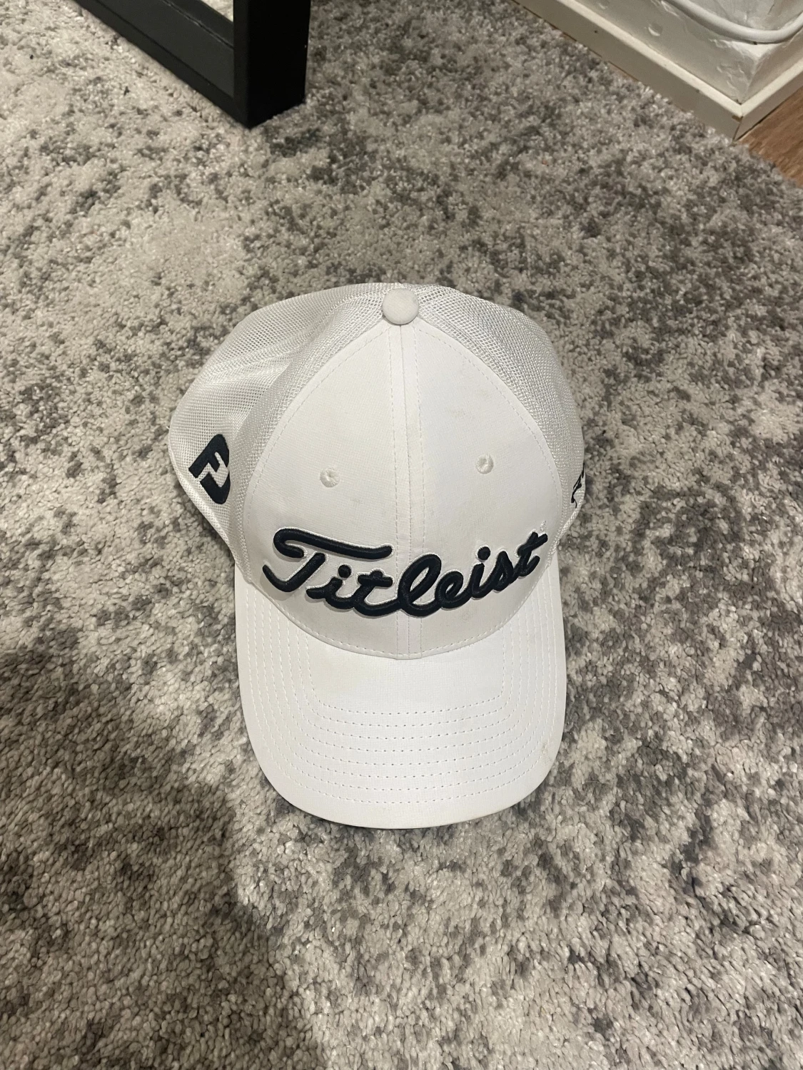 Vit Titleist keps M/L