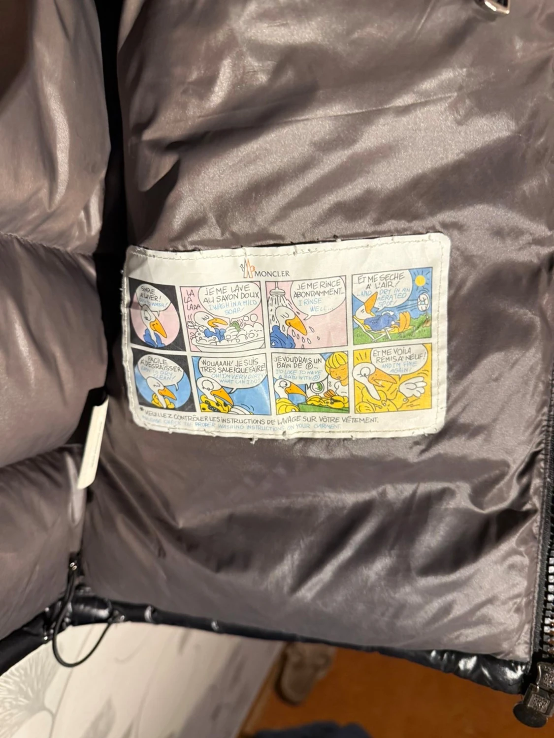 Svart Moncler pufferjacka herr - 5