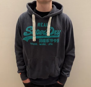 Superdry Hoodie - - Condition: 8/10 - Color: Blue - Size: L
