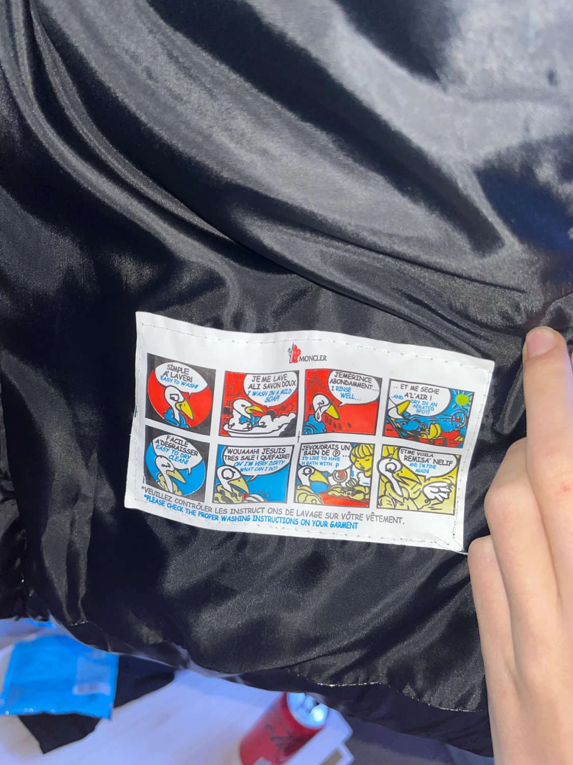 Svart dunväst från Moncler - 2