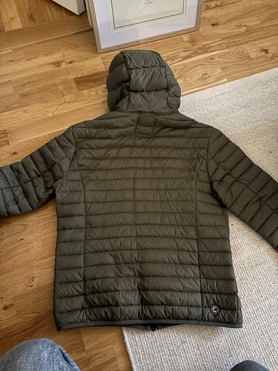 Olivgrön pufferjacka från Colmar - 2