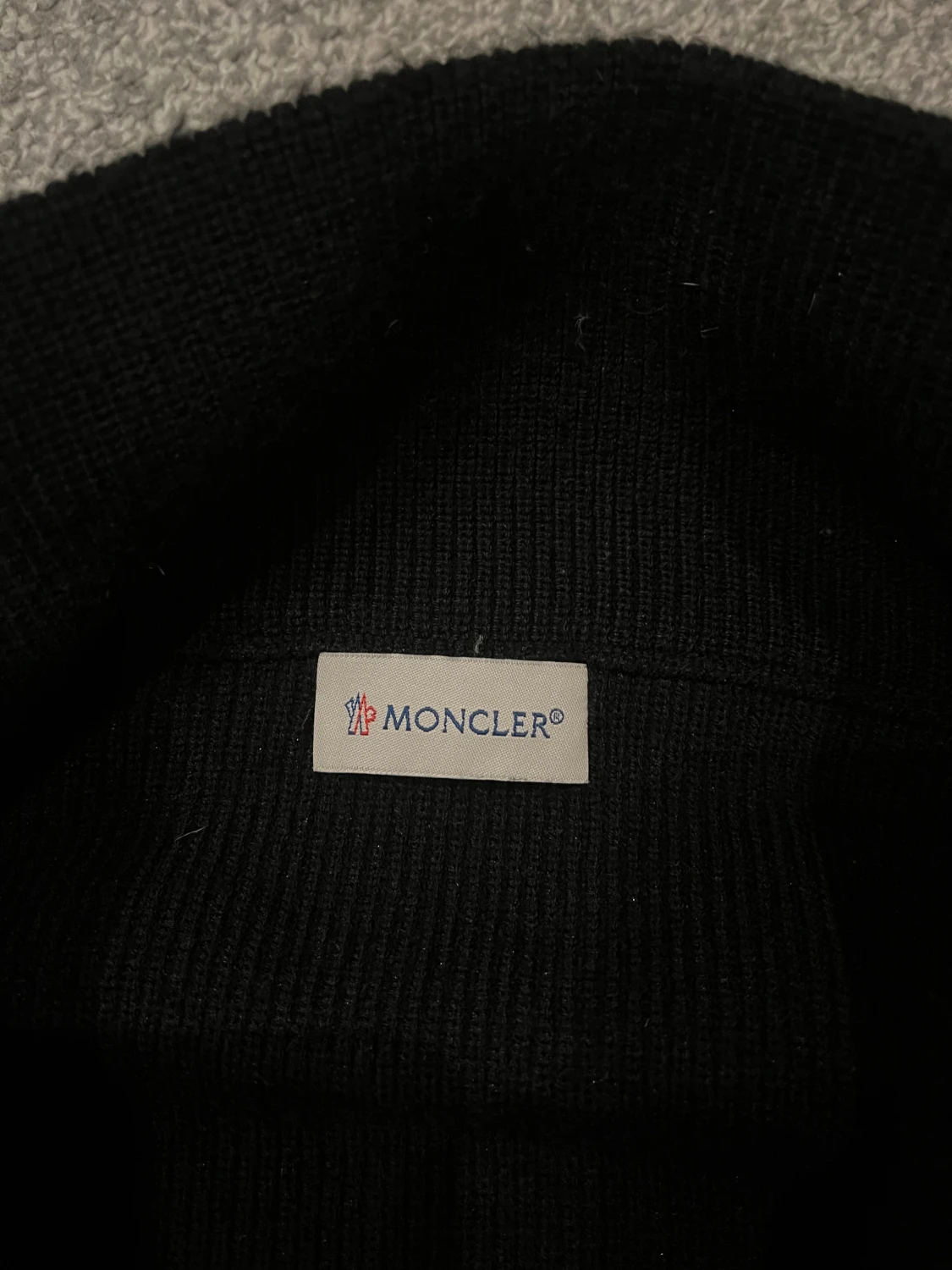 Moncler Cardigan Svart Strlk M - 3