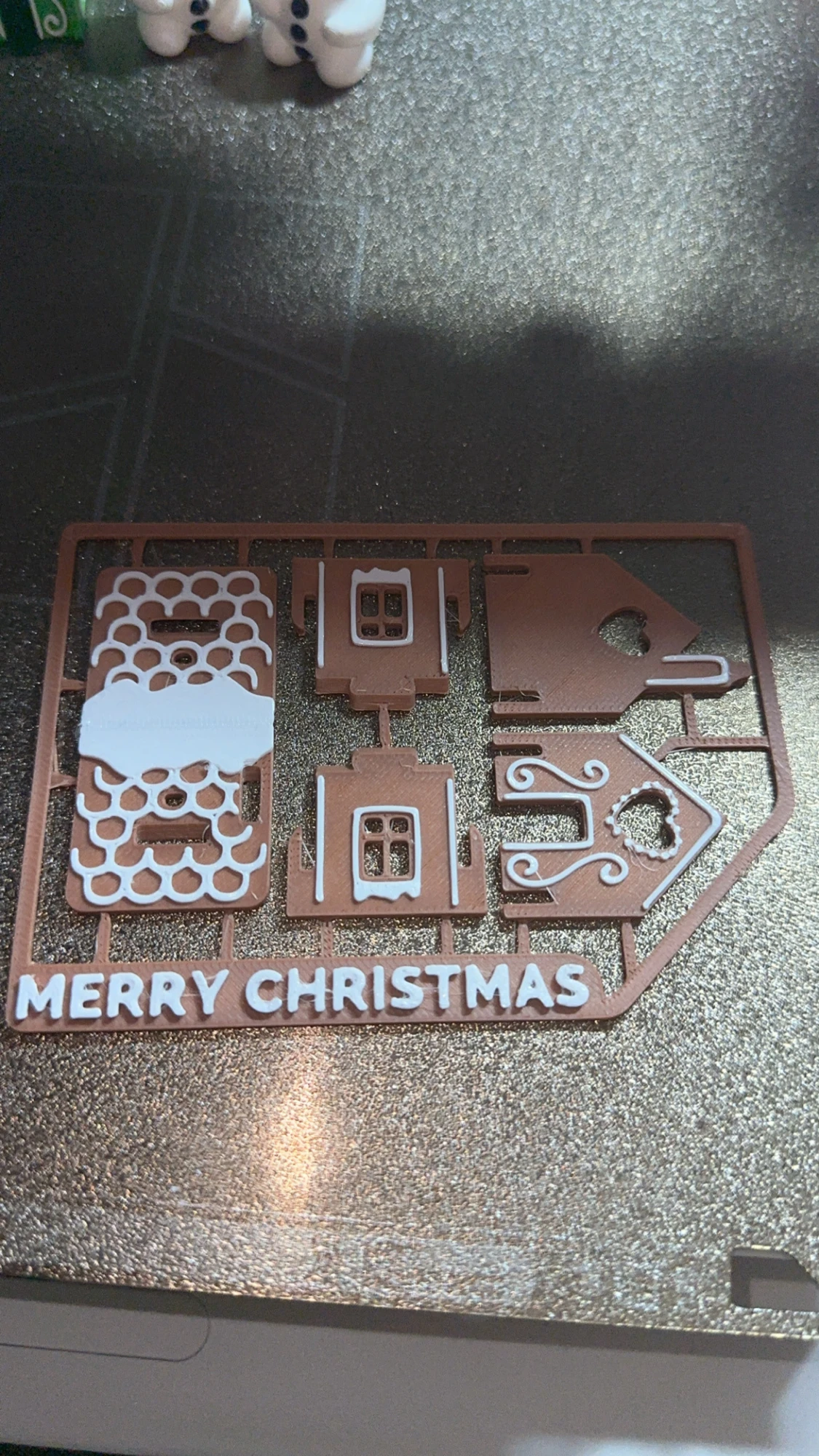 3D-Printad Pepparkakshus Pyssel