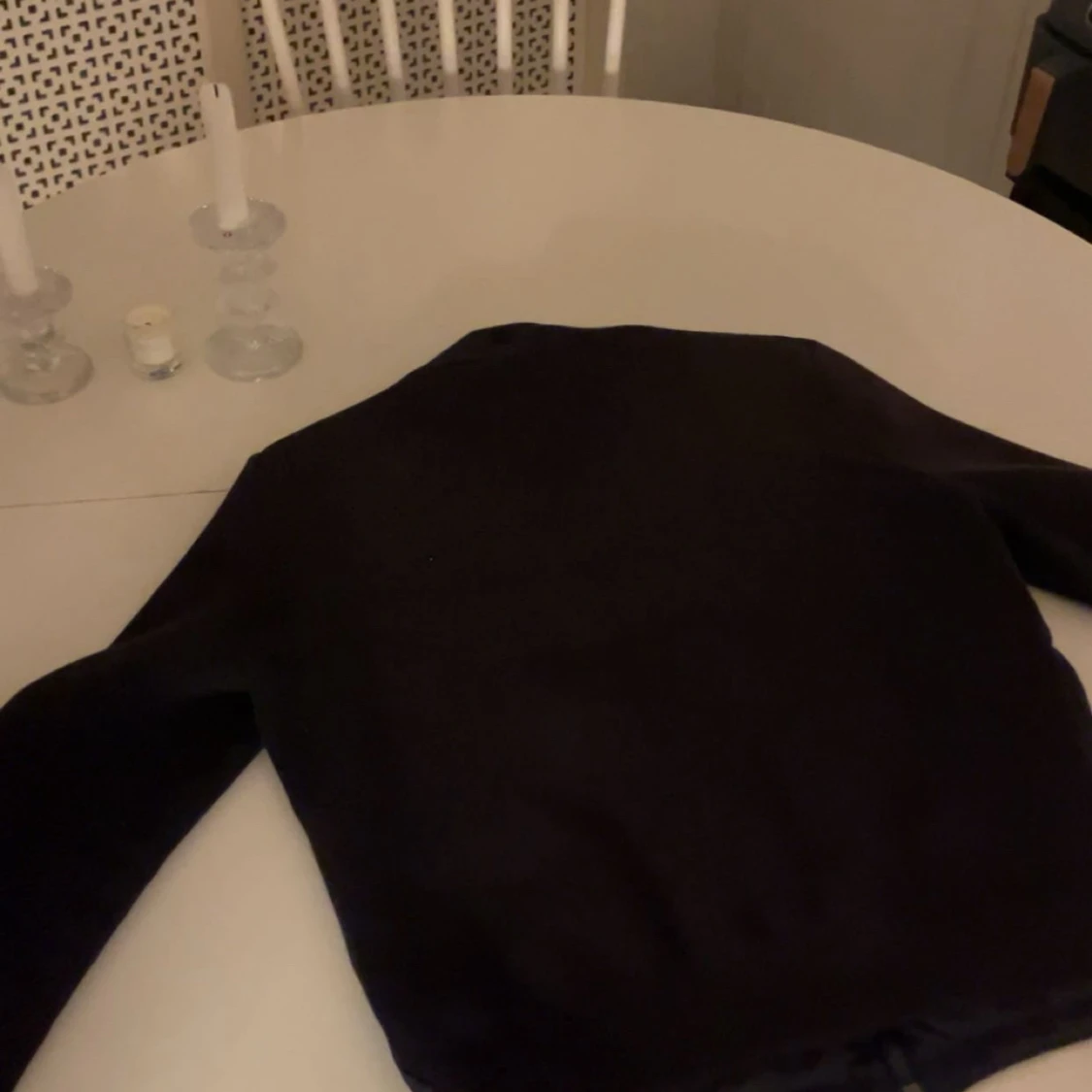 Mörkblå moncler cardigan  - 1