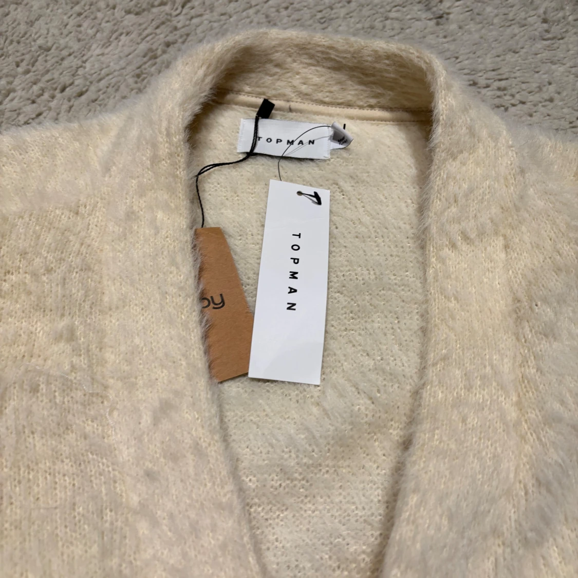 Vit kofta/Cardigan  - 1