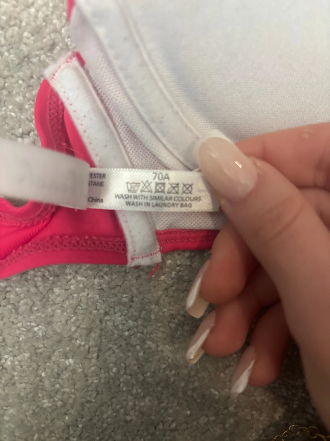 Rosa bikiniöverdel från NLY Beach - 3