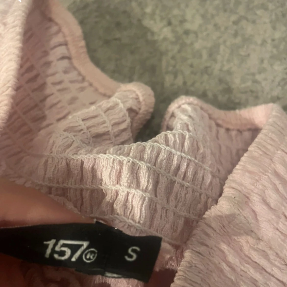 Ljusrosa långklänning med smock - 1