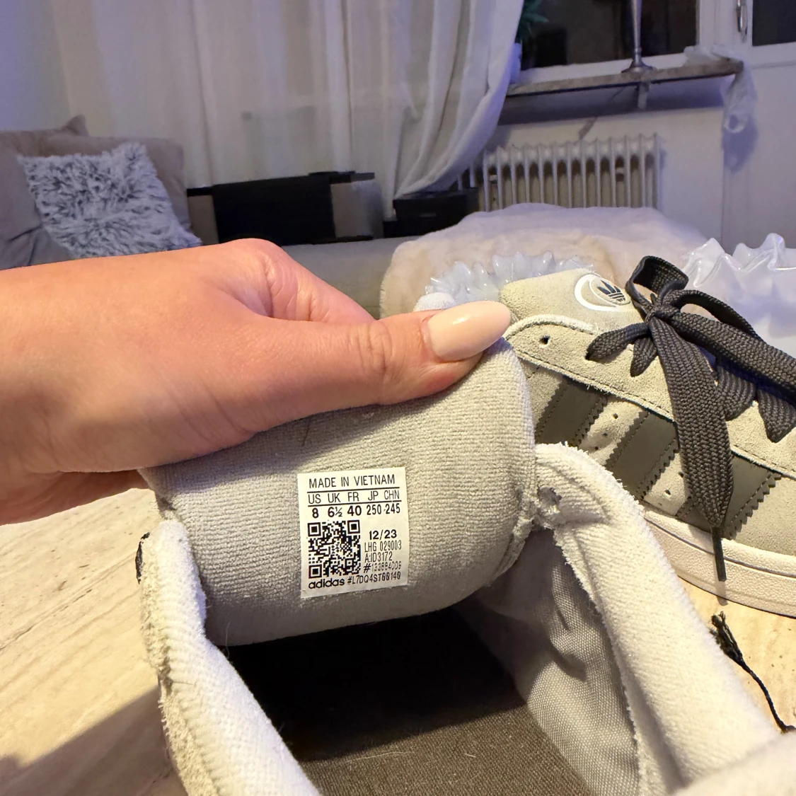 Adidas Campus sneakers Charcoal storlek 40 - 1