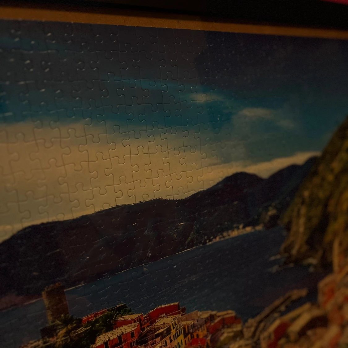 Inramat pussel med havsmotiv - 4