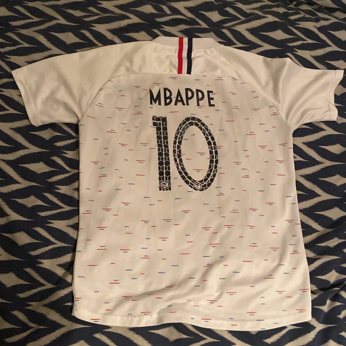 Frankrike Mbappé #10 Nike fotbollströja - 1