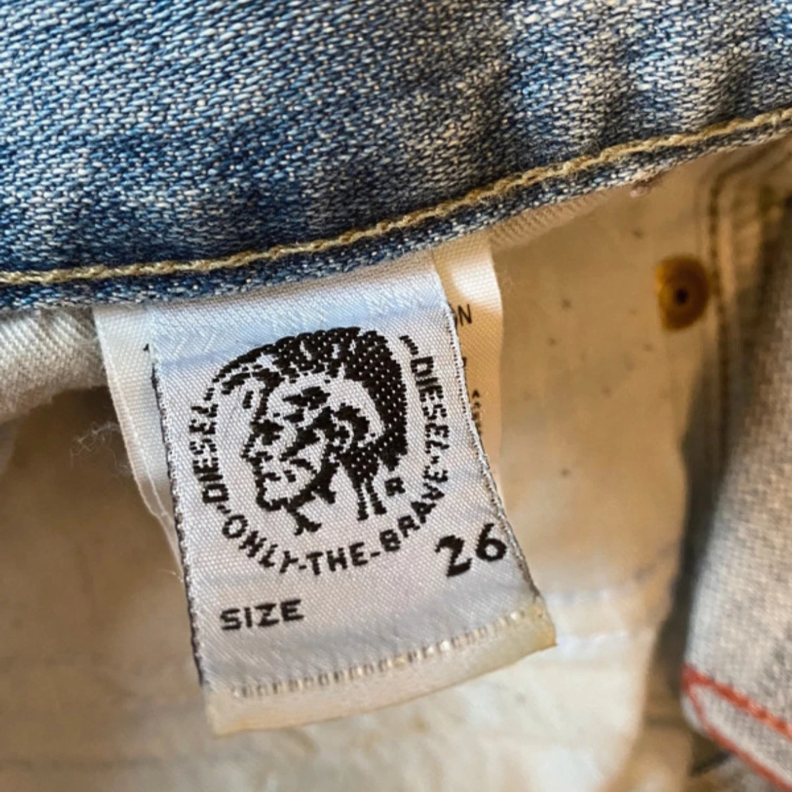 Diesel lågmidjade bootcut jeans  - 3