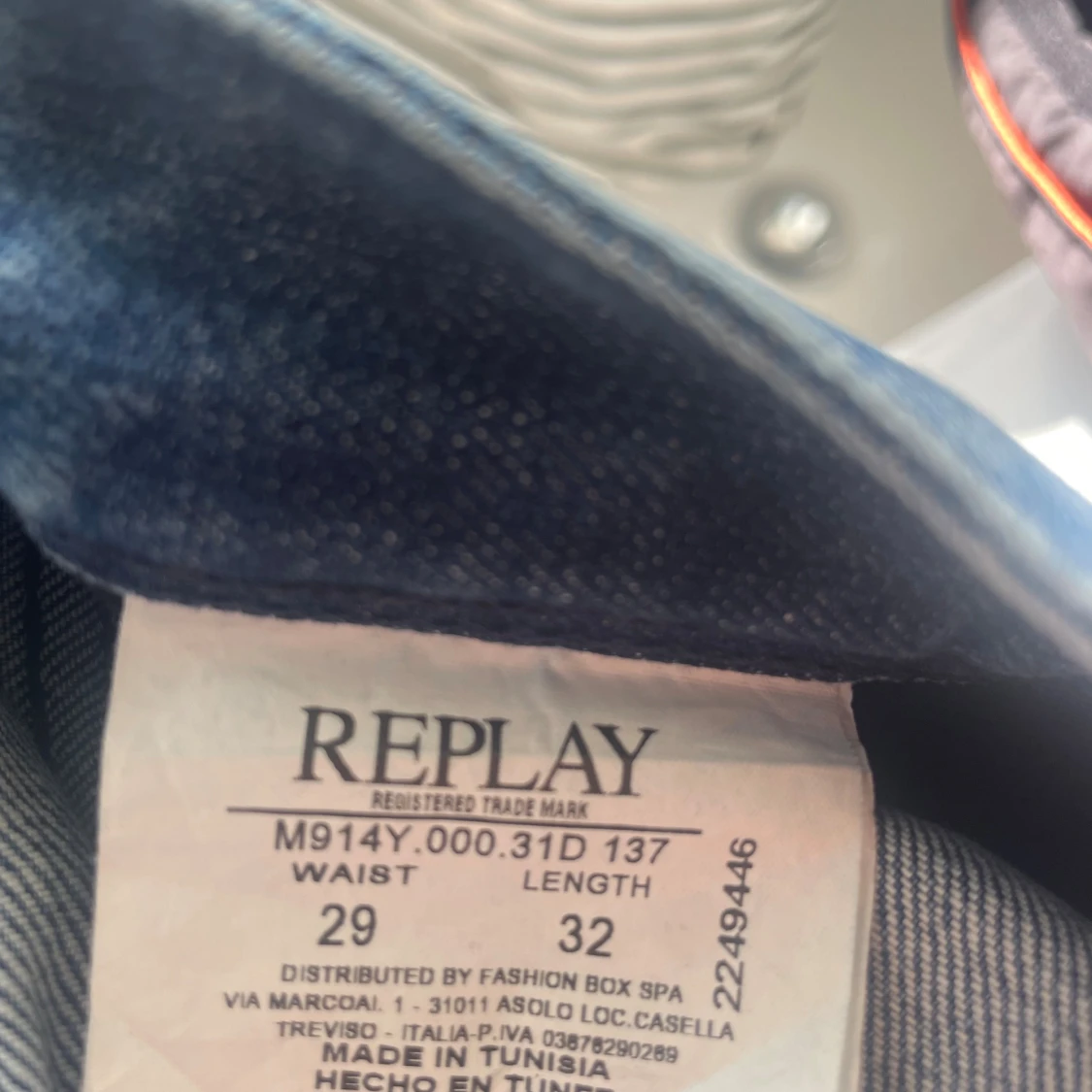 Replay Anbass jeans blå - 2