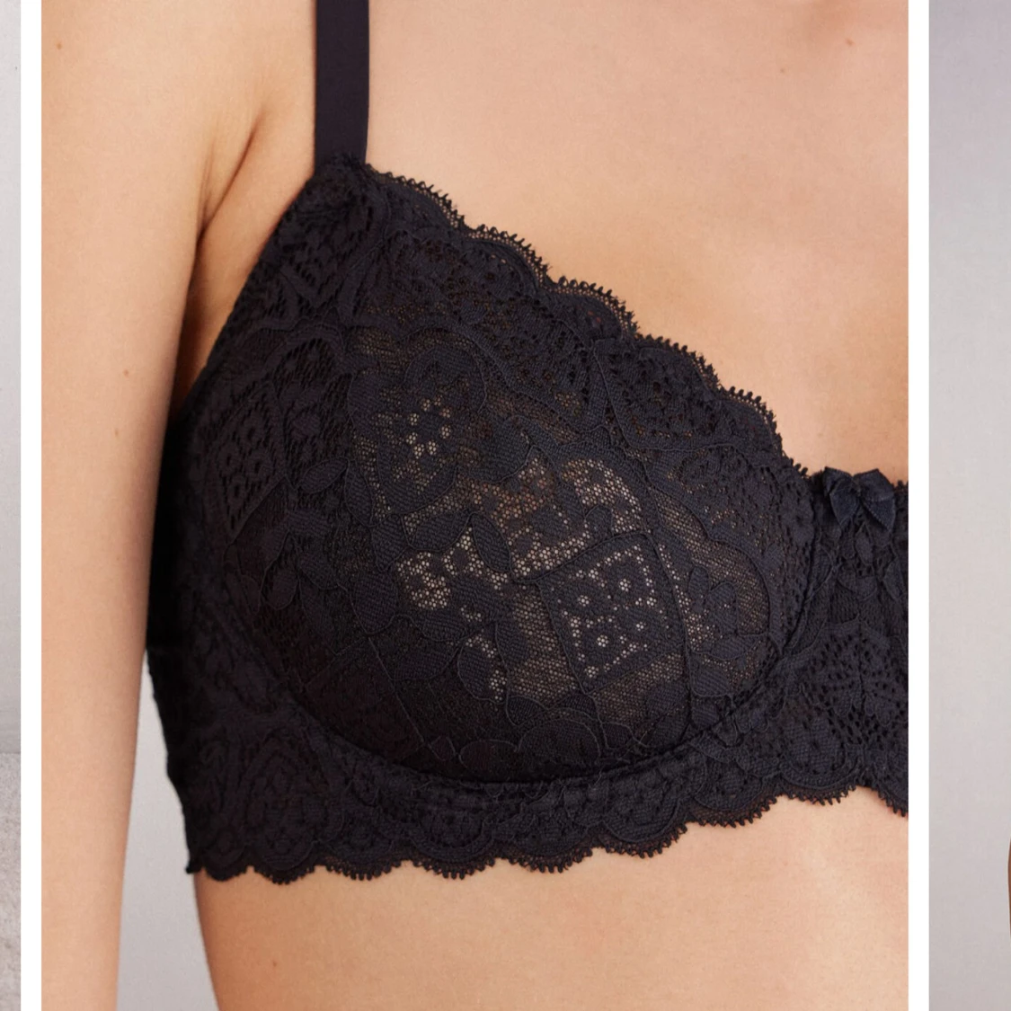 Svart spetsig bralette från Intimissimi - 1