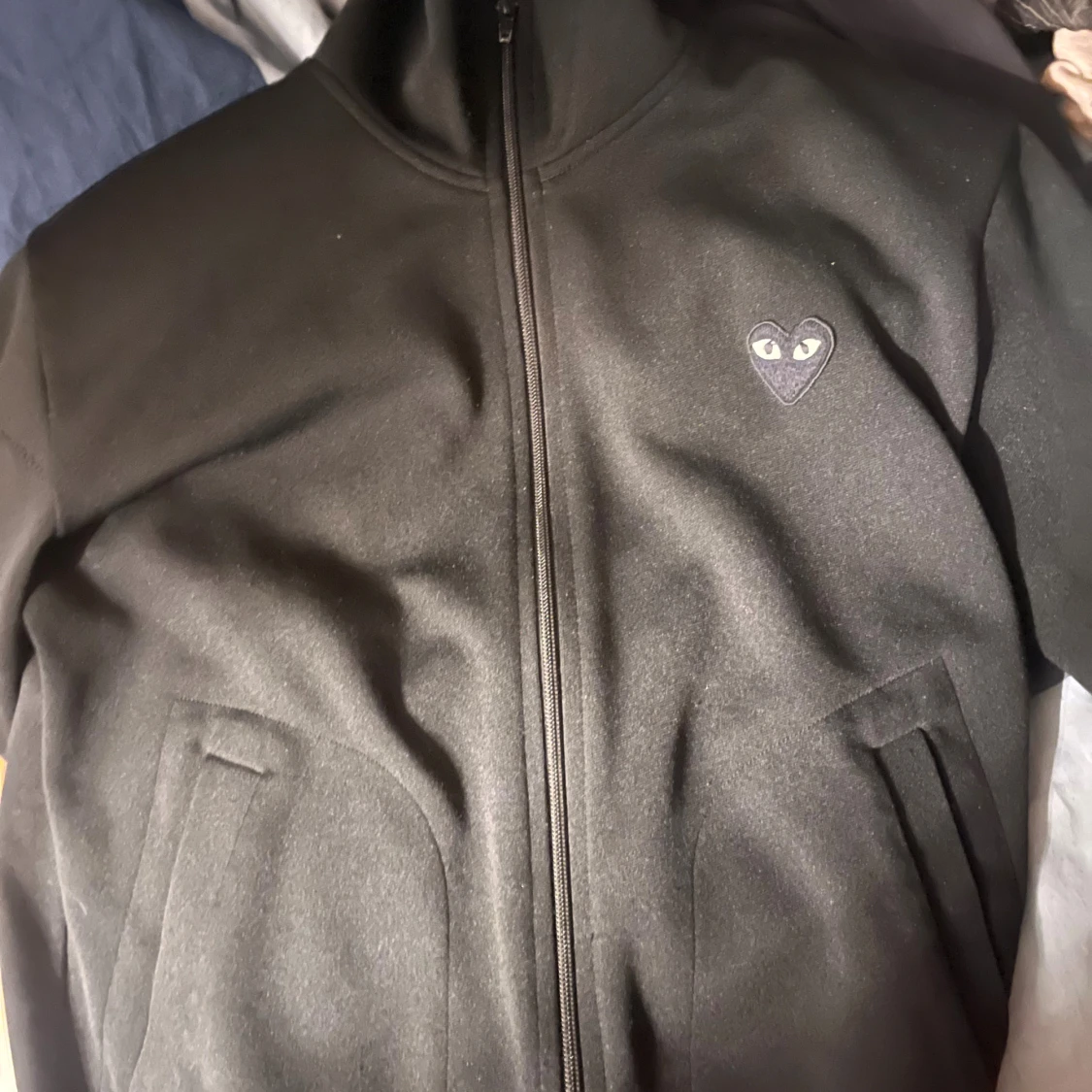 Svart jacka Comme des Garçons tröja - 1