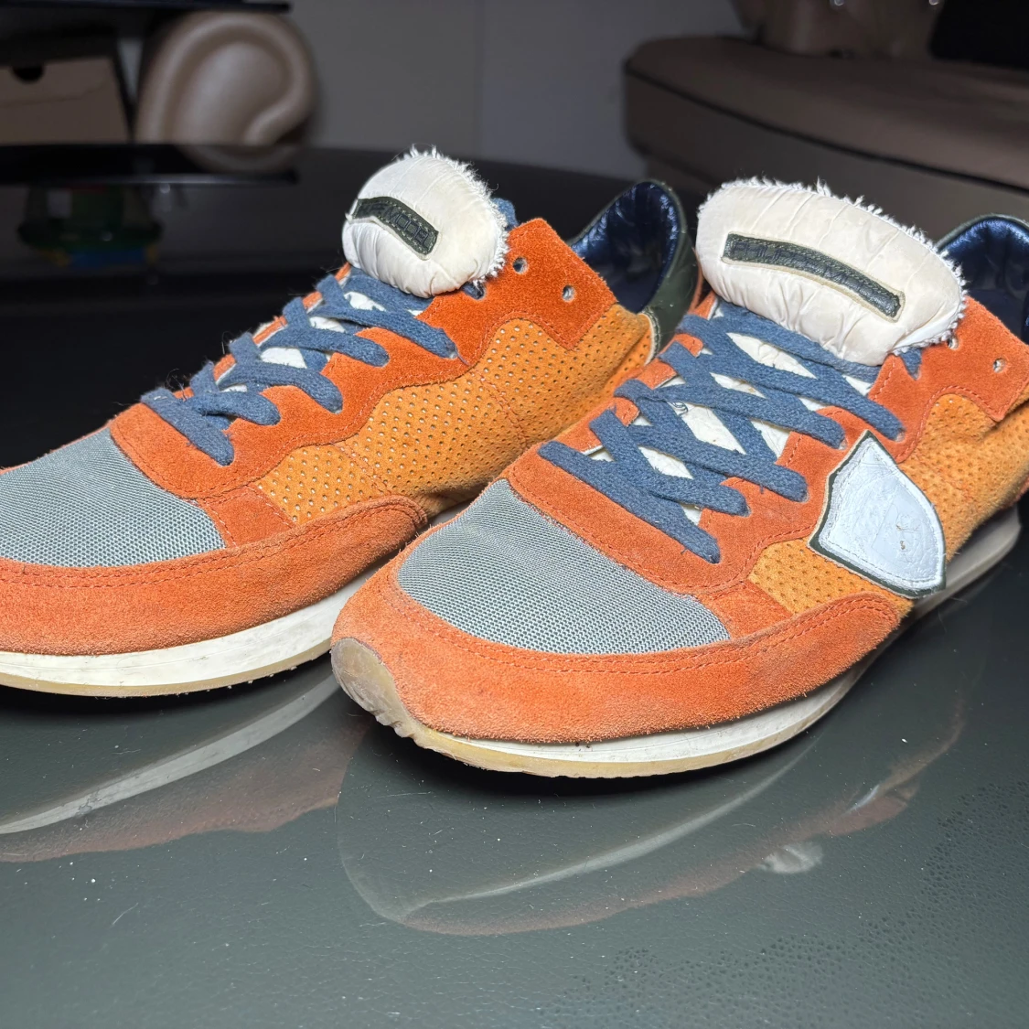 Philippe Model sneakers orange/grå