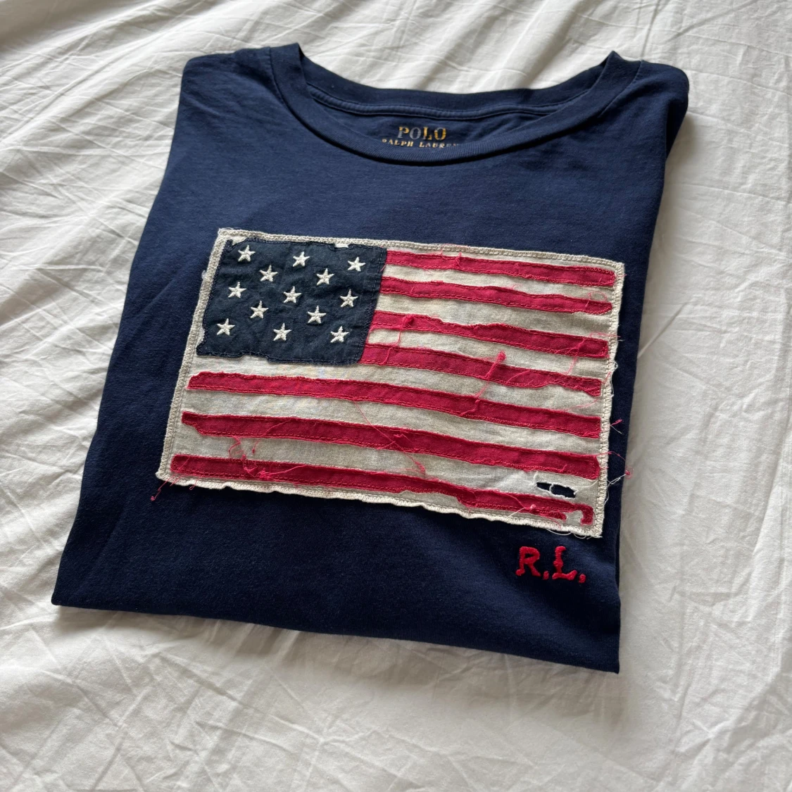 Mörkblå Polo Ralph Lauren t-shirt | USA RL 🇺🇸|
