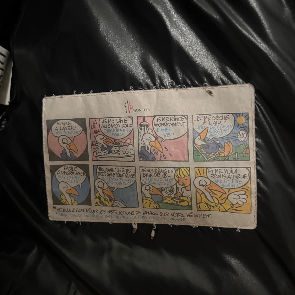 Svart Moncler pufferjacka dam - 2