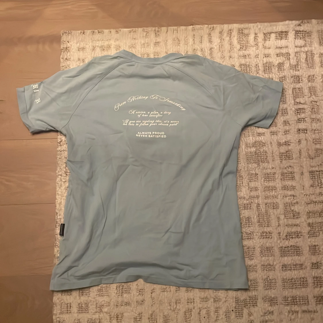 Ljusblå Hoodrich t-shirt med tryck - 2