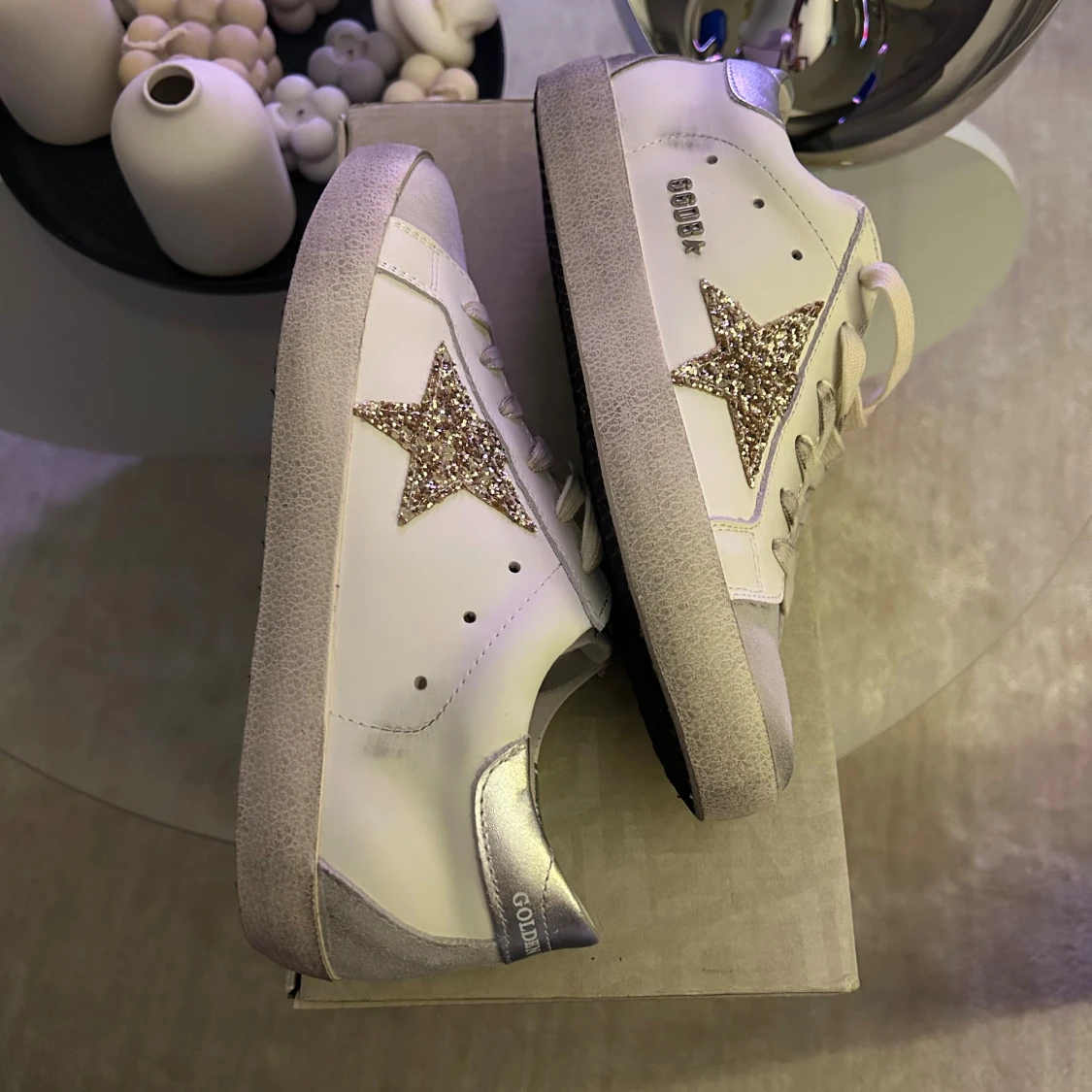 Golden Goose sneakers med glitterstjärna - 2