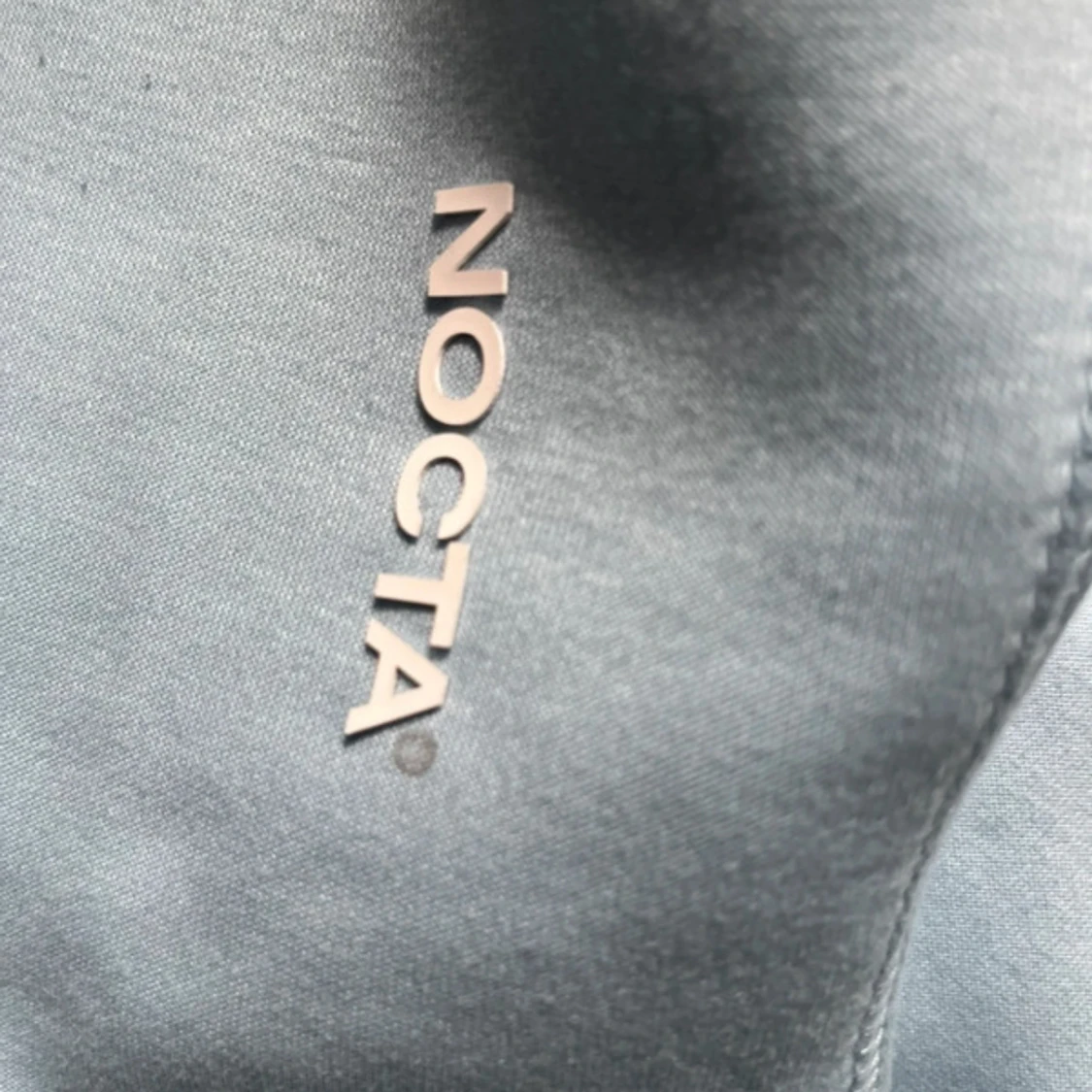 Ljusblå Nike NOCTA hoodiejacka - 3
