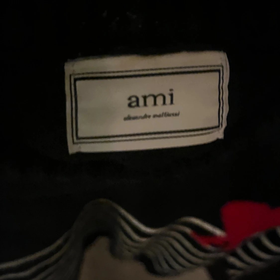 Mörkblå och vit randig tröja från Ami - 1