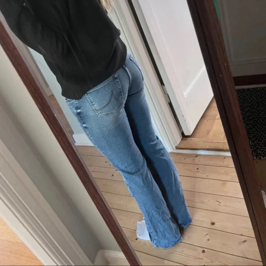 Blå bootcut jeans från LTB Roxy - 1