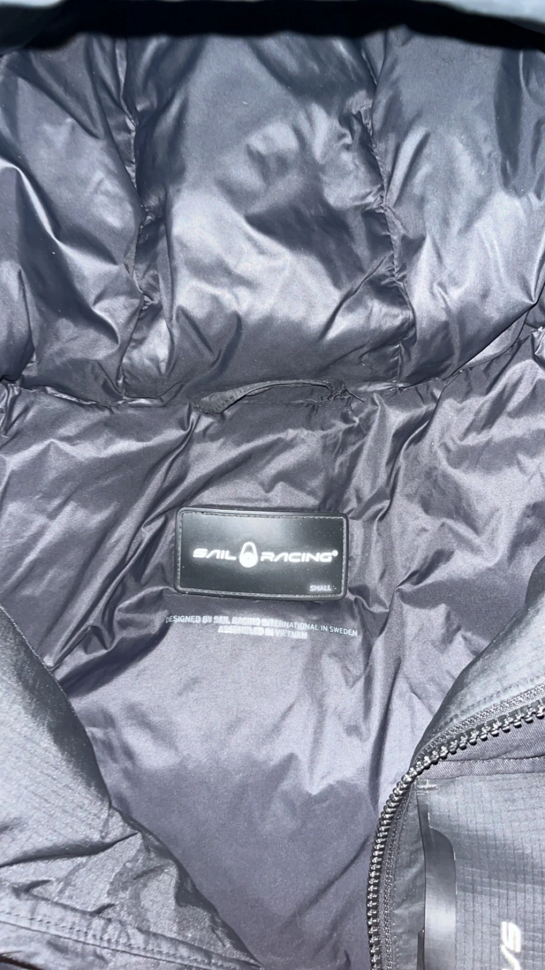 Mörkblå Sail Racing dunjacka - 4