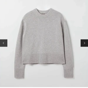 Kashmir tröja - Grå tjock kashmir tröja från singular society, nypris 3800kr