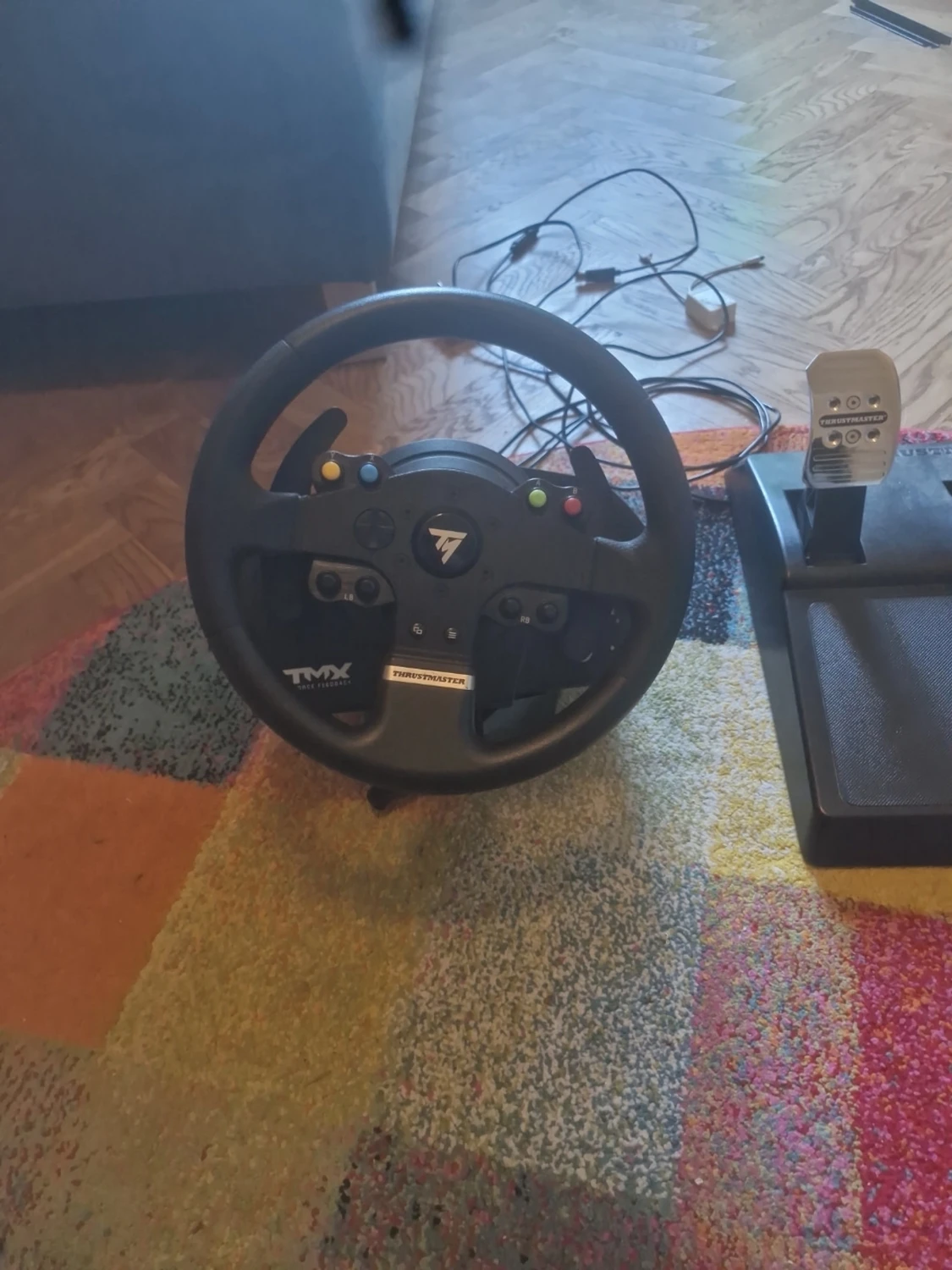 Xbox Series X + Thrustmaster TMX Racing Wheel & Pedals - 2