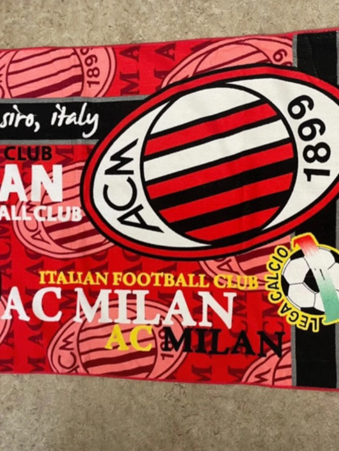 AC Milan röd fotbollsväst - 1