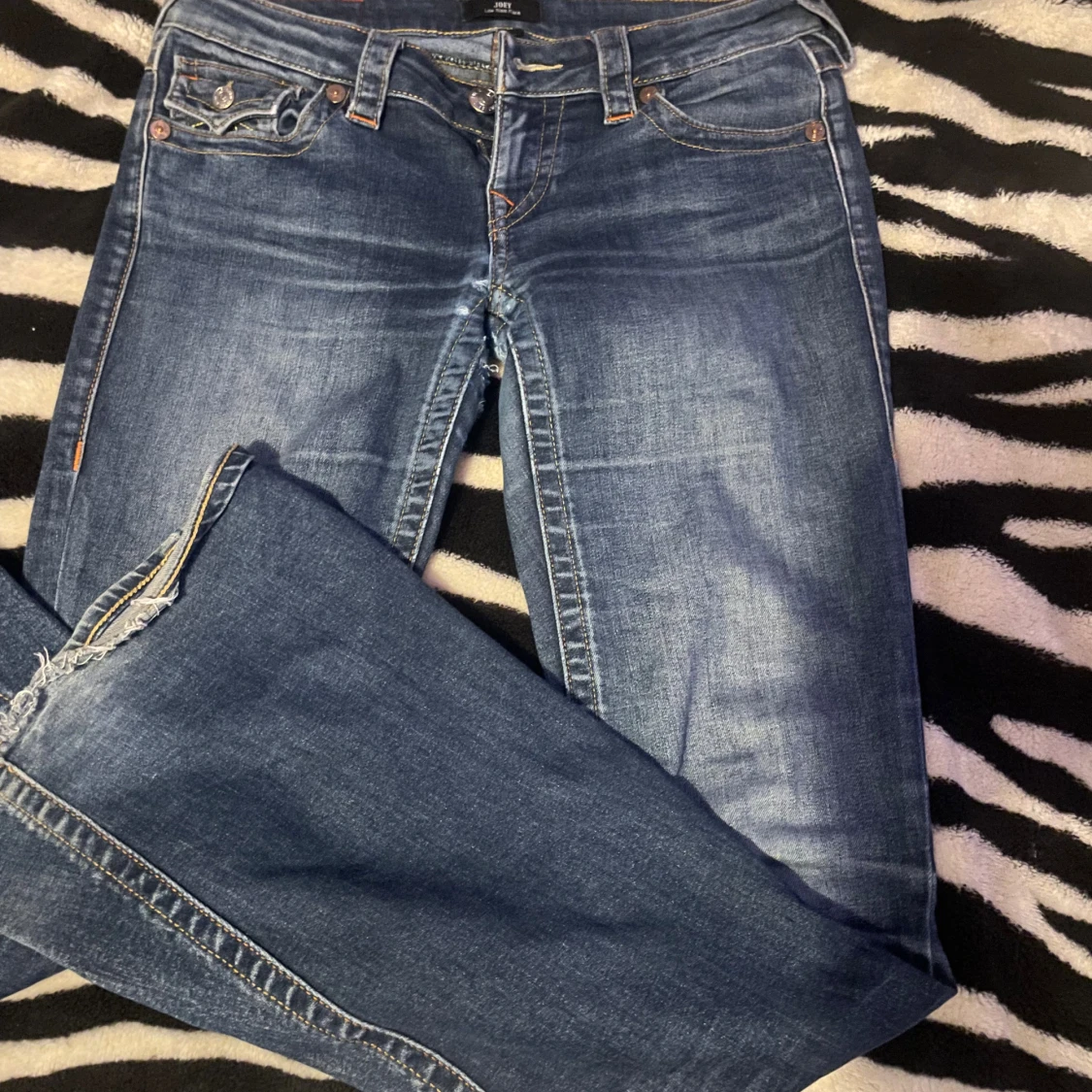 True Religion Joey Low Rise Flare Jeans