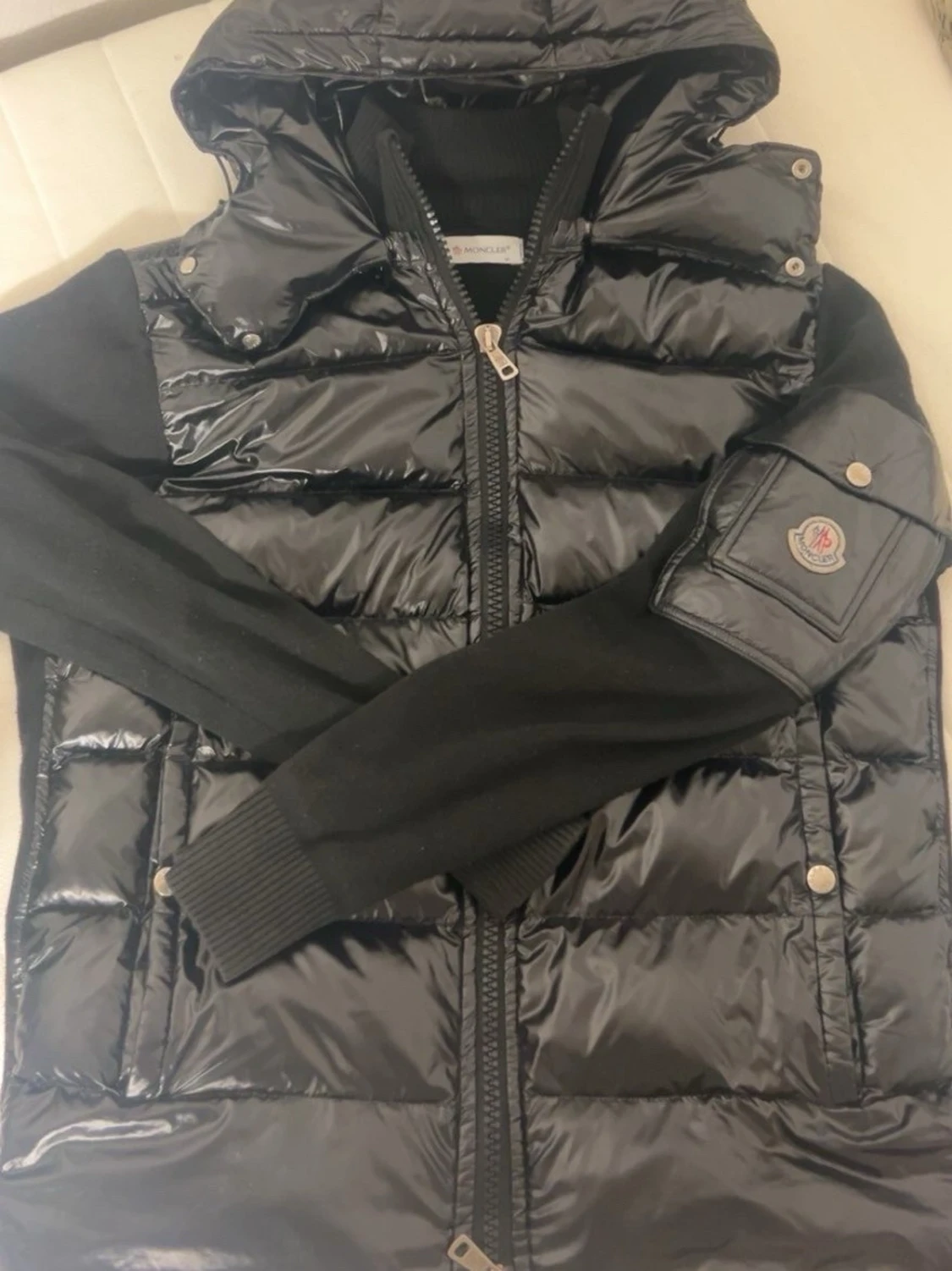 Svart Moncler cardigan