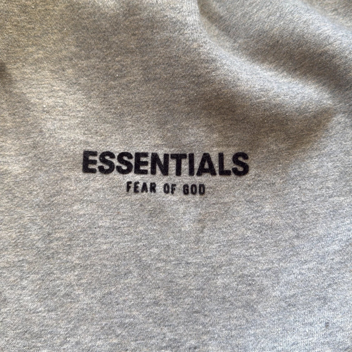 Grå Essentials Fear of God hoodie - 3