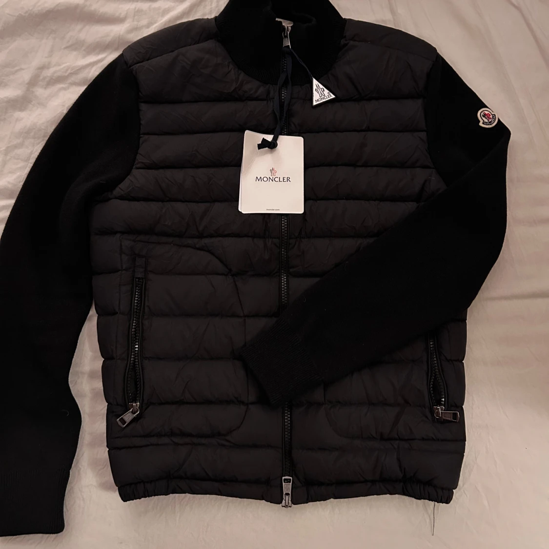 Moncler cardigan svart