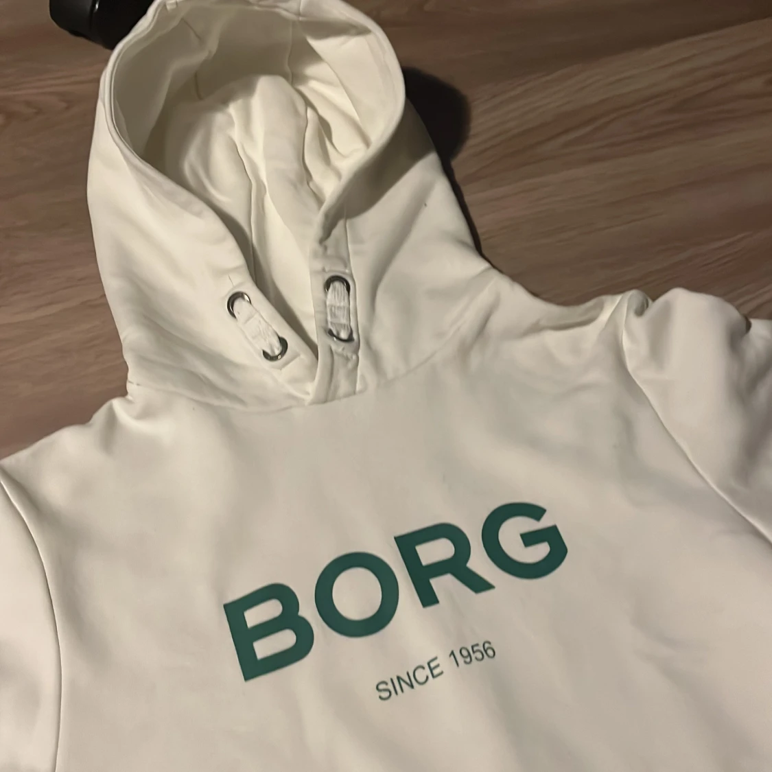 Vit hoodie från Björn Borg - 1