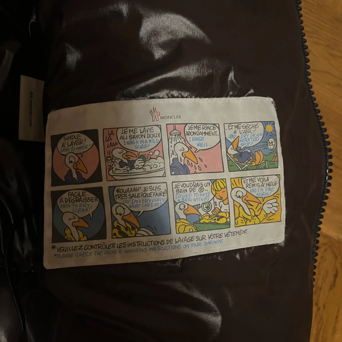 Moncler maya marinblå - 3