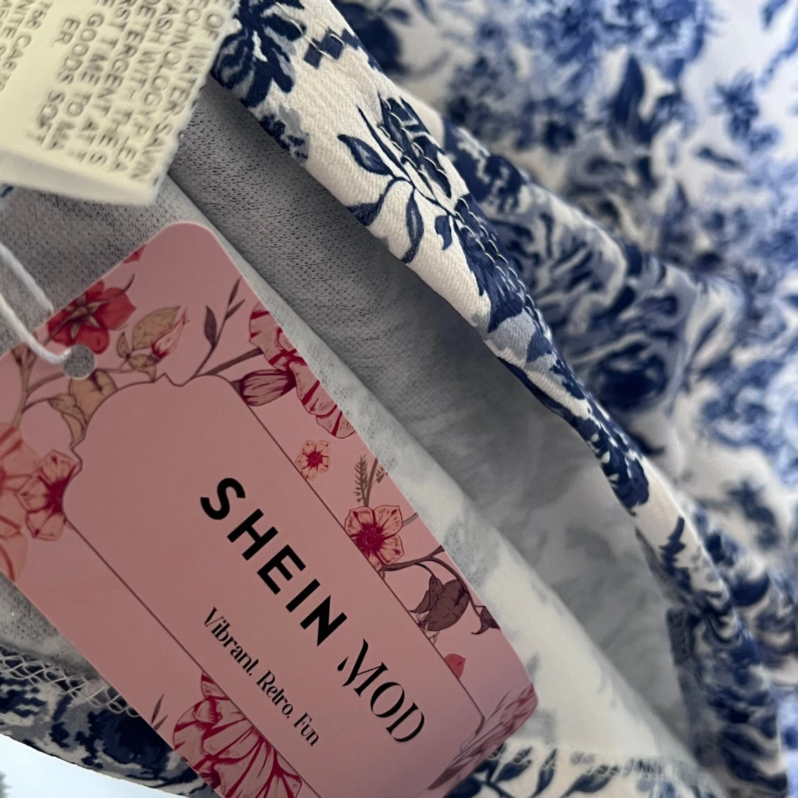 Blommig långklänning från SHEIN MOD - 2