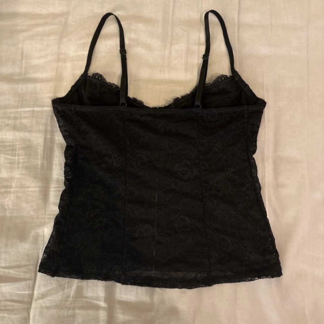 Svart korsett topp!! - 1