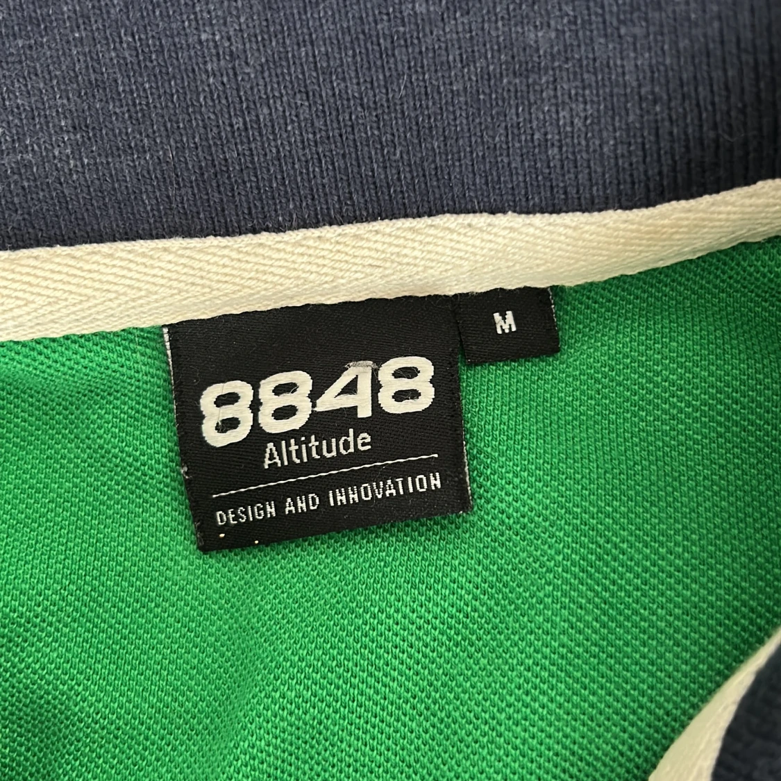 Mörkblå pikétröja 8848 Altitude M - 2