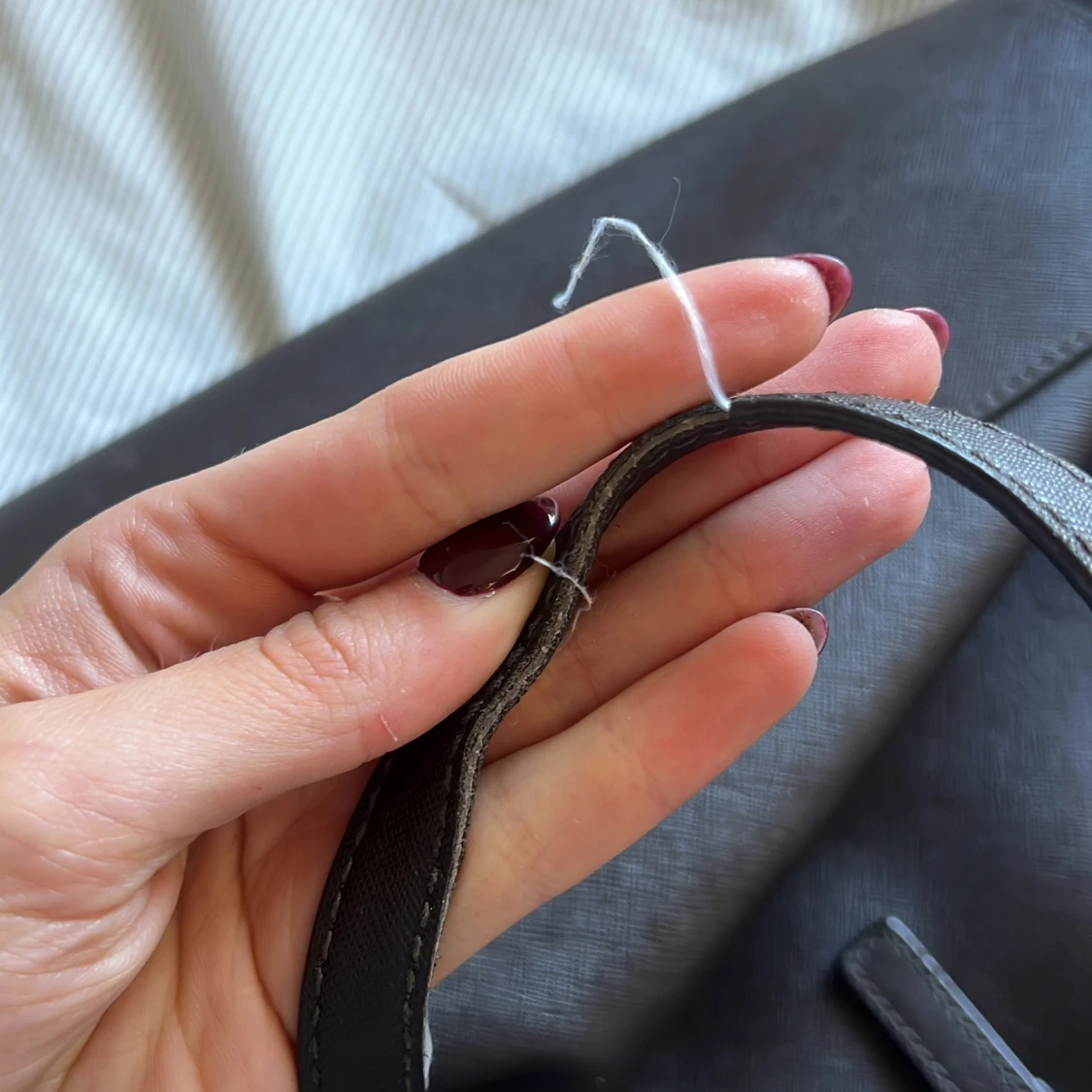 Chokladbrun Michael Kors axelväska i skinn - 3