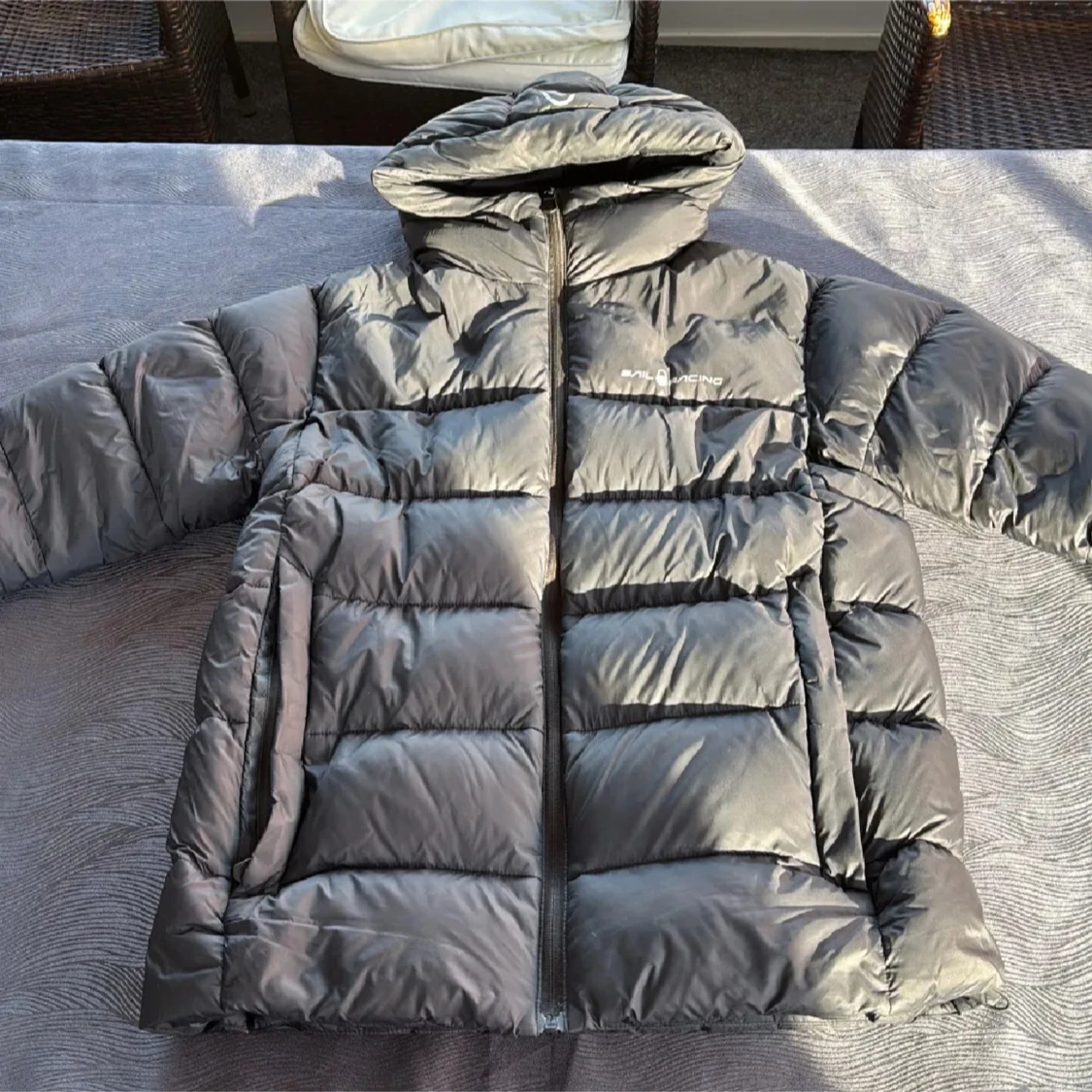 Svart sail racing pufferjacket - 1