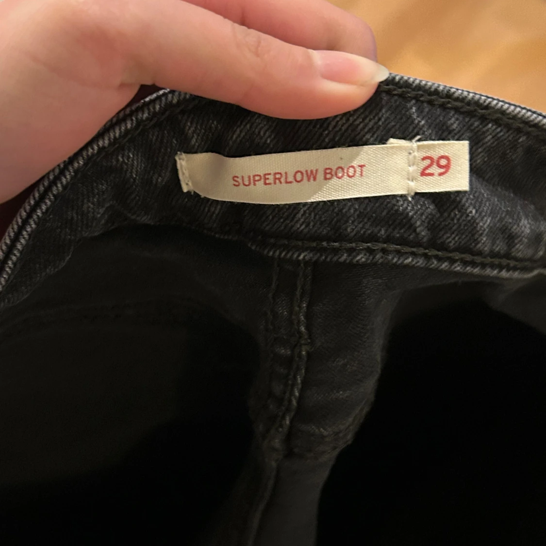 Levi's svarta jeans 29 - 3