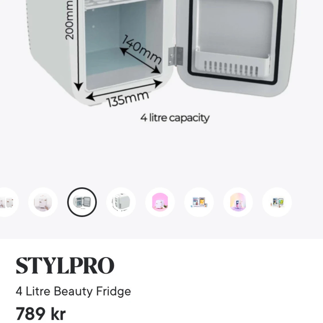 STYLPRO 4 Litre Beauty Fridge - 2