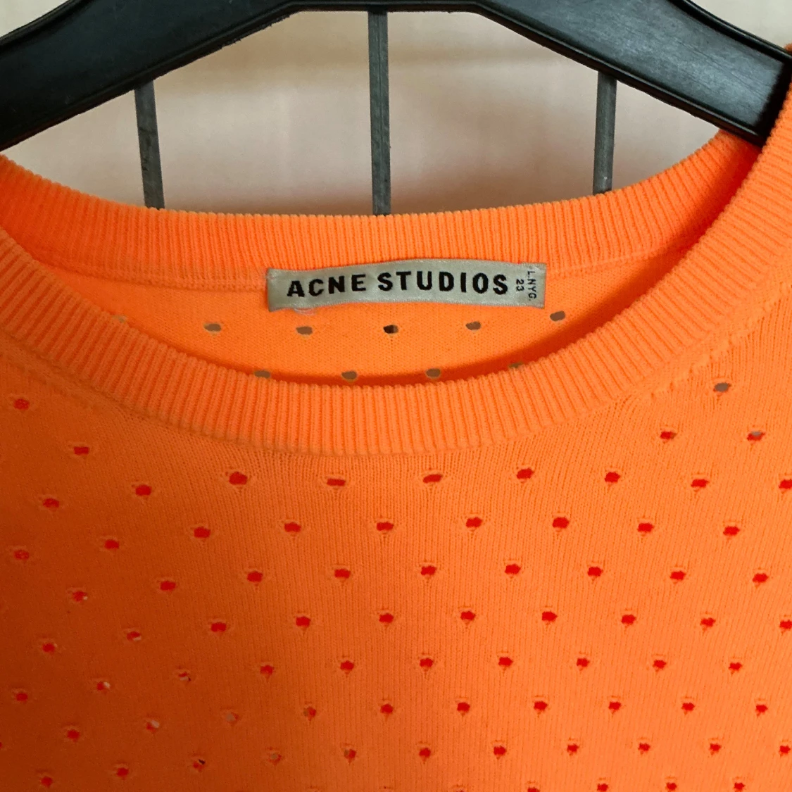 Acne Studios ”MARX HOLES PSS13”- stickad tröja/ klänning mini  - 2