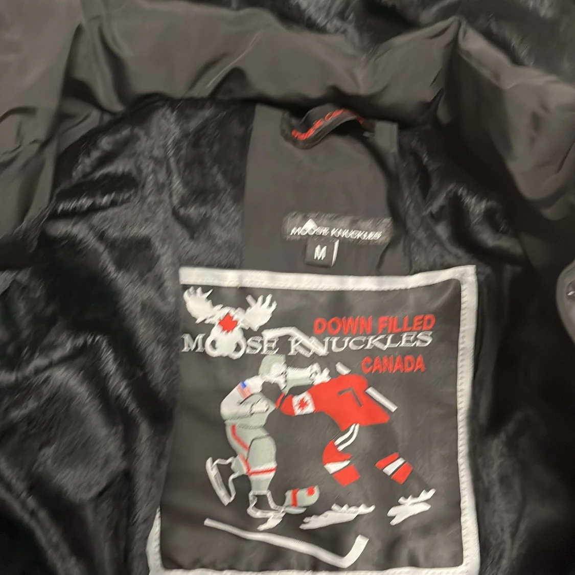 Svart dunjacka Moose Knuckles M - 2