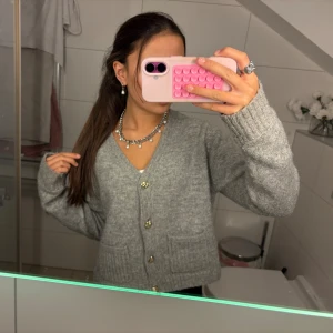 grå kofta  - kom ej till andvändning!❣️❣️